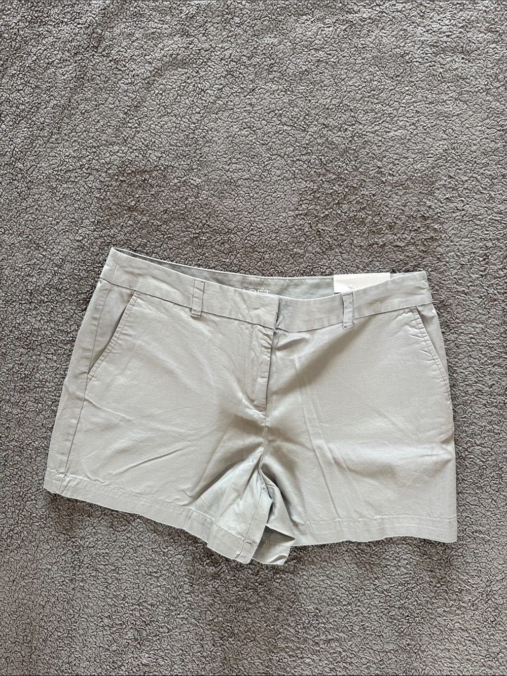 LOFT Gray Women's Bermuda Shorts